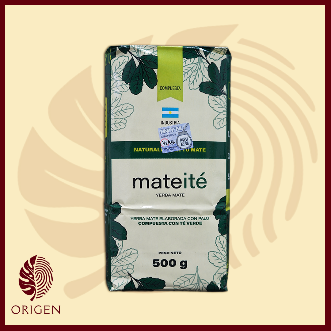 yerba mateité blend premium: yerba mate + té verde (500g)