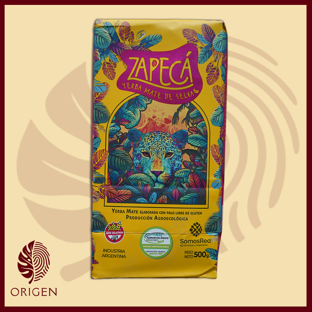 yerba mate zapecá agroecológica el despertar de la selva (500g)
