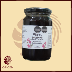 mermelada de hibiscus sabdariffa (rosella) mujeres soñadoras tradición de la chacra (400g)