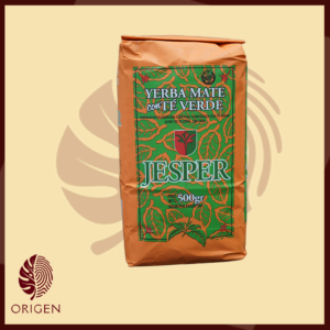 yerba mate jesper con té verde (500g)